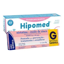 Hipomed Pomada Assadura 45g+pomada Nistatinaa+óxido Do Zinco Foto  mini 1