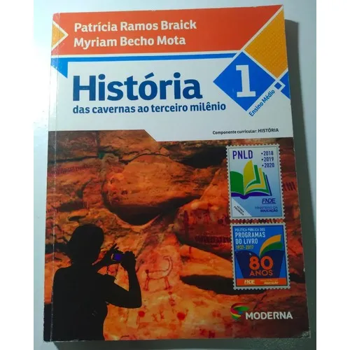 História Das Cavernas Ao Terceiro Milênio 1- Livro Do Aluno Foto 1