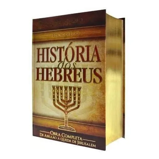 Hist贸ria Dos Hebreus Fl谩vio Josefo Obra Completa Ed. Luxo Foto 1
