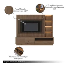 Home Estante Para Tv 82 Monterrey Led AmĂȘndoa Foto mini 3