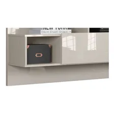 Home Painel Suspenso P/ Tv De Até 55 Polegadas Rack Intense Cor Off white Foto mini 4