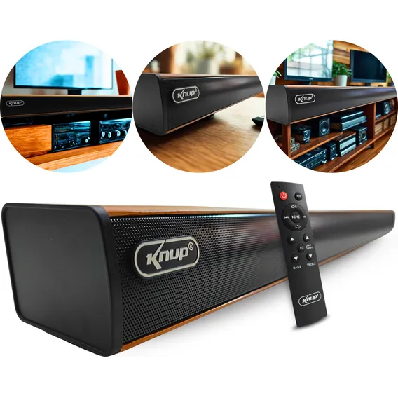 Home Theater Soundbar Sound Bar Homer Bluetooth Caixa De Som Cor Preto 127/220v Foto 1