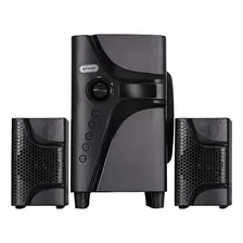 Home Theater Subwoofe Sistema Bluetooth Portátil Mp3 Usb Fm Cor Preto Frequência 1500 127/220v Foto  mini 1
