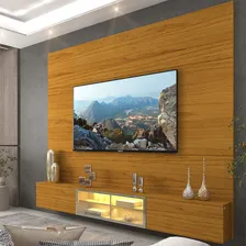 Home Tv 217 Luminare Led Reflecta 100% Mdf Naturale - Gelius Foto mini 1