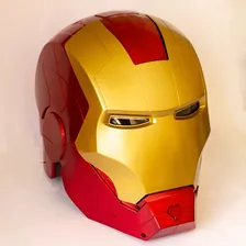 Homem de Ferro Capacete Homem De Ferro Mark I Com Led - Imediato Foto mini 3