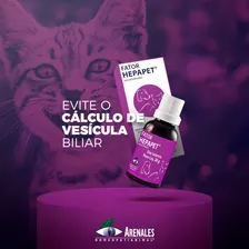 Homeopático - Fator Hepapet 26g - Arenales Caes Gatos Aves Foto mini  2