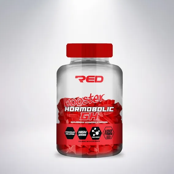 Hormobolic Booster Gh Red Series 100 Tabs Sabor Sem sabor Foto 1