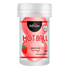 Hot Ball Beija Muito Hot Flowers Sabor Morango Foto mini 1