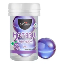 Hot Ball Bolinha Explosiva Sabores Esquenta Esfria Lubrifica Foto mini 1