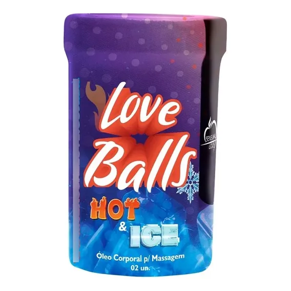 Hot Ball Bolinha Explosiva Twister Sensações Esquenta Esfria Foto 1