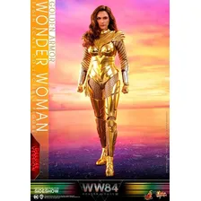 Hot Toys Ww84: Golder Armor Wonder Woman (deluxe) Foto mini 4