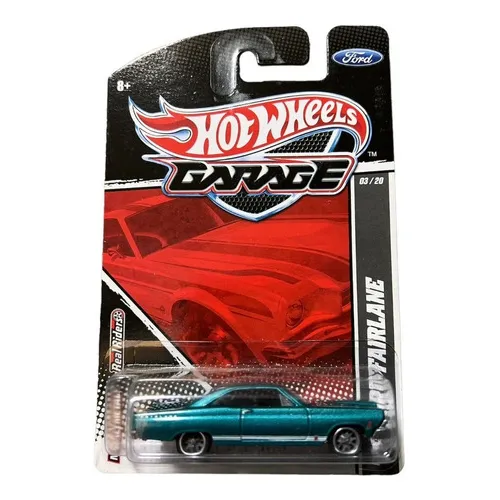 Hot Wheels 66 Ford Fairlane Garage Pneu Borracha Raro Foto 1