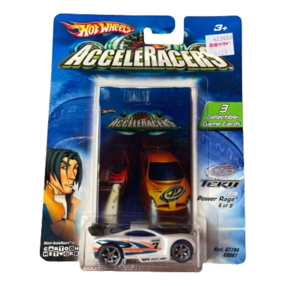 Hot Wheels Acceleracers - Teku Power Rage 1:64 Cor Azul Foto 1