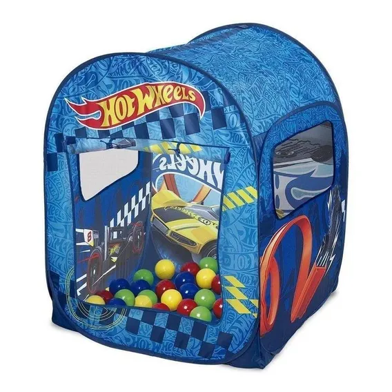 Hot Wheels Barraca Infantil Com 50 Bolinhas F0007-1 Foto 1