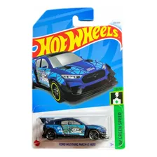 Hot Wheels Ford Mustang Mach-e 1400 Hw Green Speed Miniatura Foto mini 1