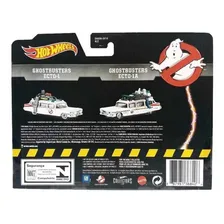 Hot Wheels Ghostbusters Ecto-1 E Ecto-1a Dvg08 Caça Fantasma Foto mini 4