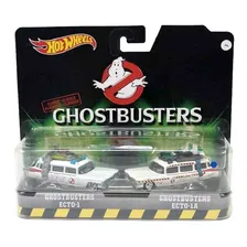 Hot Wheels Ghostbusters Ecto-1 E Ecto-1a Dvg08 Caça Fantasma Foto mini 2