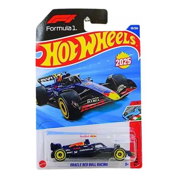 Hot Wheels Miniatura Carrinho Formula 1 F1 Red Bull Oracle Foto 1