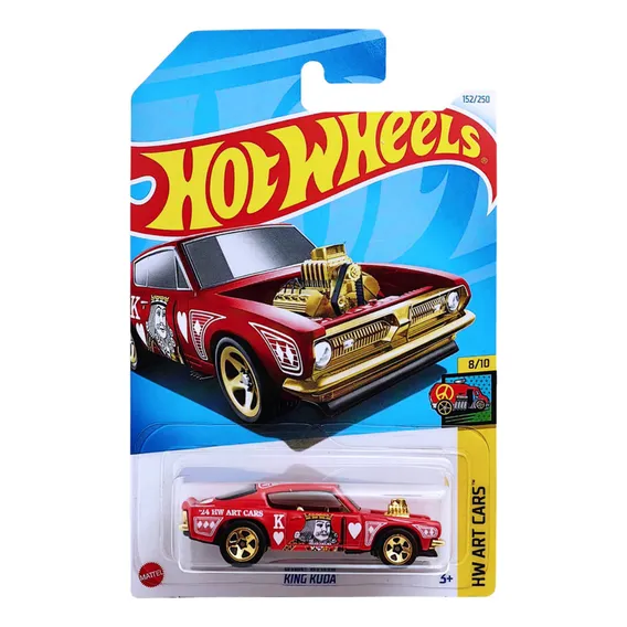 Hot Wheels Miniatura Carrinho King Kuda Art Cars Coleção Foto 1