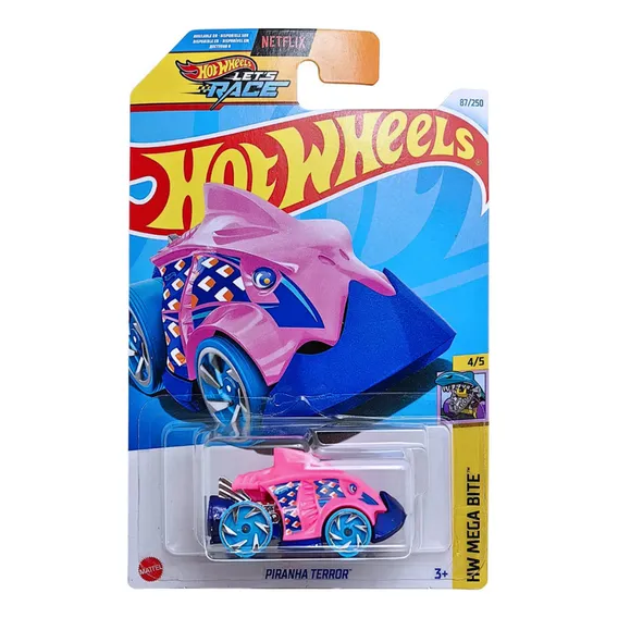 Hot Wheels Miniatura Carrinho Piranha Terror Mattel Cor Hot Wheels Piranha Foto 1