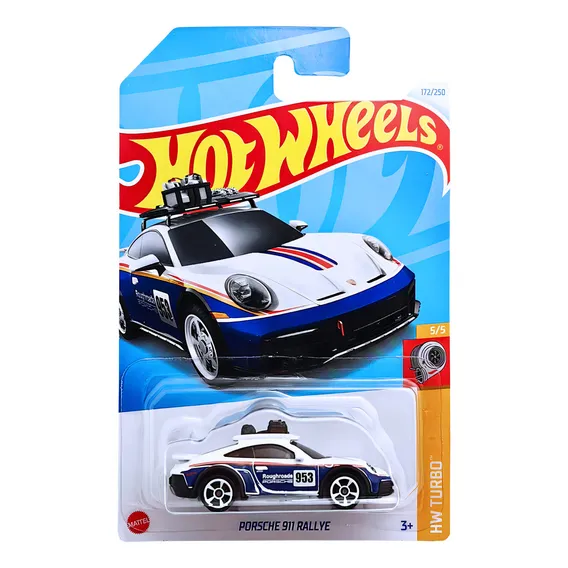 Hot Wheels Miniatura Carrinho Porsche 911 Rallye Mattel Cor Porsche Rally Foto 1