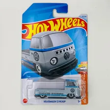 Hot Wheels Miniatura Carrinho Volkswagen T2 Pickup Kombi Cor Cor Volkswagen t2 Perua Foto mini 2