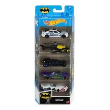 Hot Wheels Pacote Com 05 Carrinhos Batman Gtn43 Foto  mini 1