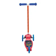 Hot Wheels Patinete Radical Tri Wheels 3 Rodas Fun F00551 Cor Azul/Laranja Foto mini  3