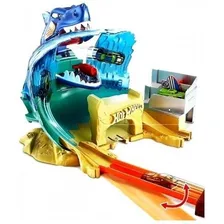 Hot Wheels Pista City Beach Batalha com Tiburon Mattel Foto mini 2