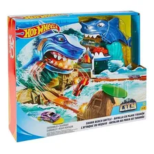 Hot Wheels Pista City Beach Batalha com Tiburon Mattel Foto mini 1