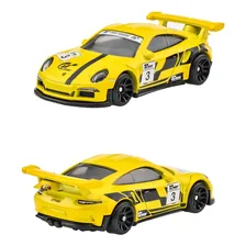 Hot Wheels Porsche 911 Gt3 Rs Gran Turismo Amarelo 2024 Foto mini  2