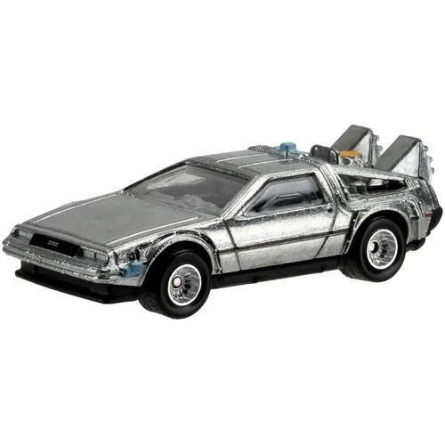 Hot Wheels Premium - Back To The Future Time Machine Foto 1