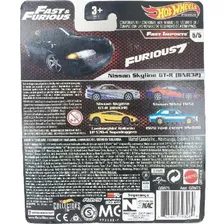 Hot Wheels Premium Fast Furious 7 Nissan Skyline Gt-r Bnr32 Cor Preta Foto mini 4
