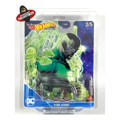 Hot Wheels Premium Vw Kool Kombi Lanterna Verde Dc Comics Foto 1