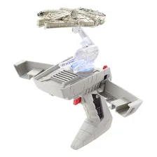 Hot Wheels Star Wars Fligth Controller Millenium Falcon 1/64 Cor Prateado Foto  mini 1