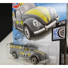 Hot Wheels Volkswagen Fusca Pickup Mooneyes Cinza Excl Usa Foto mini  3