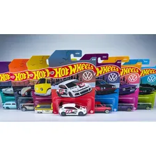 Hot Wheels Volkswagen Set Kombi T2 Fusca Golf Sp2 Squareback Foto mini 2
