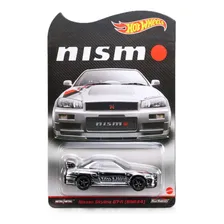 Hotwheels Rlc Nissan Skyline Gt-r R34 Bnr34 Nismo Cor Prateado Foto mini 1
