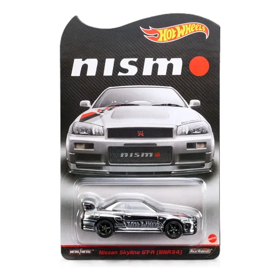 Hotwheels Rlc Nissan Skyline Gt-r R34 Bnr34 Nismo Cor Prateado Foto 1