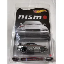 Hotwheels Rlc Nissan Skyline Gt-r R34 Bnr34 Nismo Cor Prateado Foto mini 4