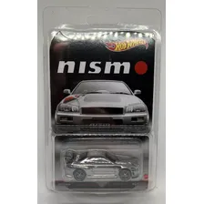 Hotwheels Rlc Nissan Skyline Gt-r R34 Bnr34 Nismo Cor Prateado Foto mini 2