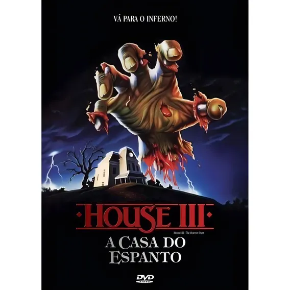 House Iii - A Casa Do Espanto (dvd) Variação Única Foto 1