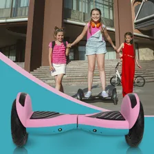 Hoverboard Elétrico 10 Polegadas Rosa Hoverboardx Com Leds Foto mini 2