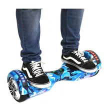 Hoverboard Infantil Overboard Smart Balance Azul Camuflado Foto mini 3