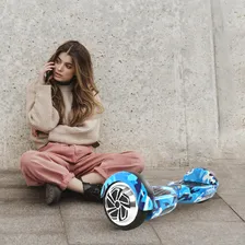Hoverboard Infantil Overboard Smart Balance Azul Camuflado Foto mini 4