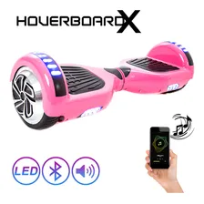 Hoverboard Smart Balance 6,5 Polegadas Rosa Led Com Bolsa Foto  mini 1