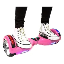 Hoverboard Smart Balance 6,5 Polegadas Rosa Led Com Bolsa Foto mini  2