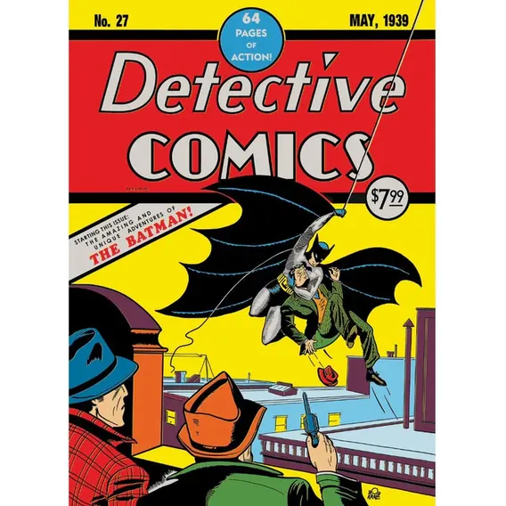 Hq Batman Gibi No. 1 Detective Comics - Relançamento De 1939 Foto 1