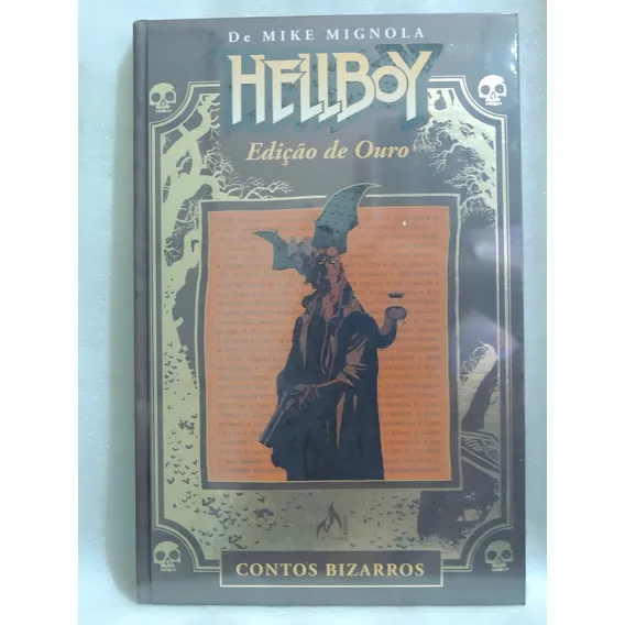 Hq Hellboy Edição De Ouro Contos Bizarros - Mike Mignola Foto 1
