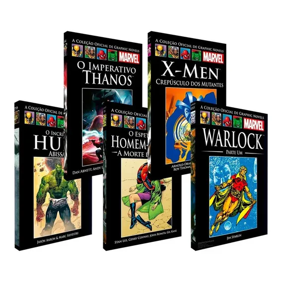 Hqs Marvel - Salvat Capa Preta - Vermelha E Aranha Foto 1